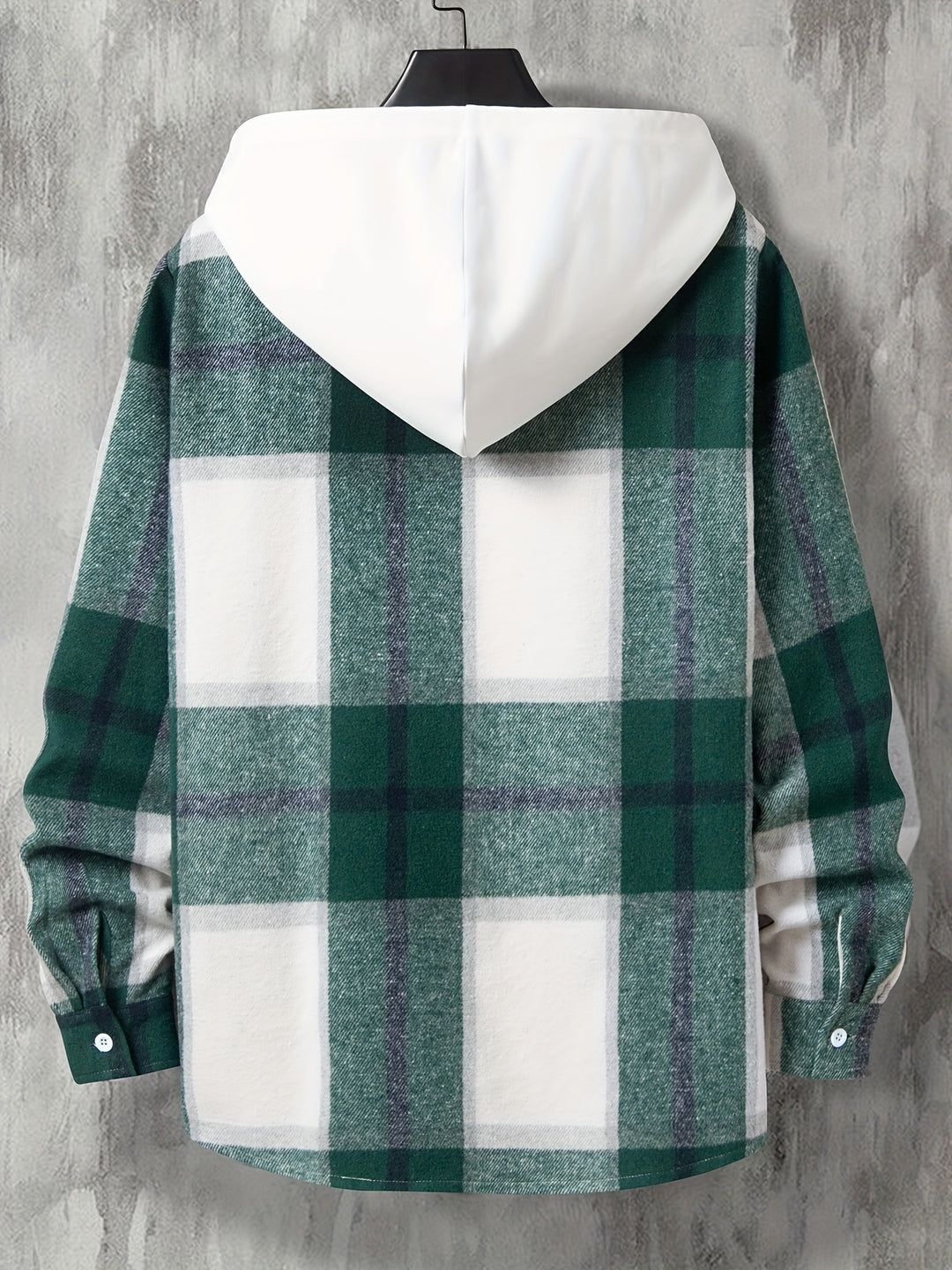 Long Checked Jacket