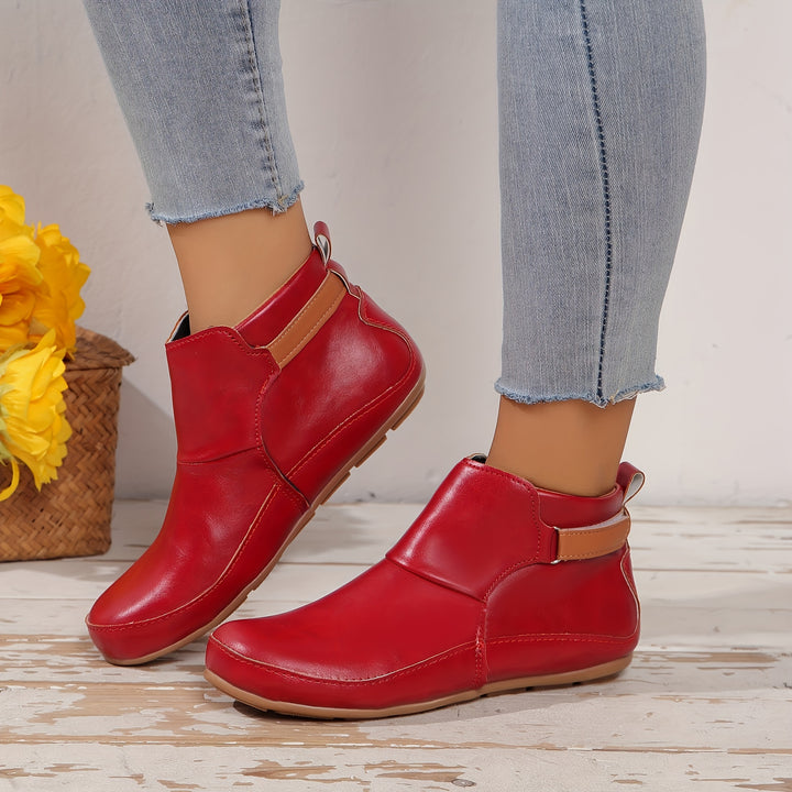 Soft Sole Platform Slip on Casual Boots