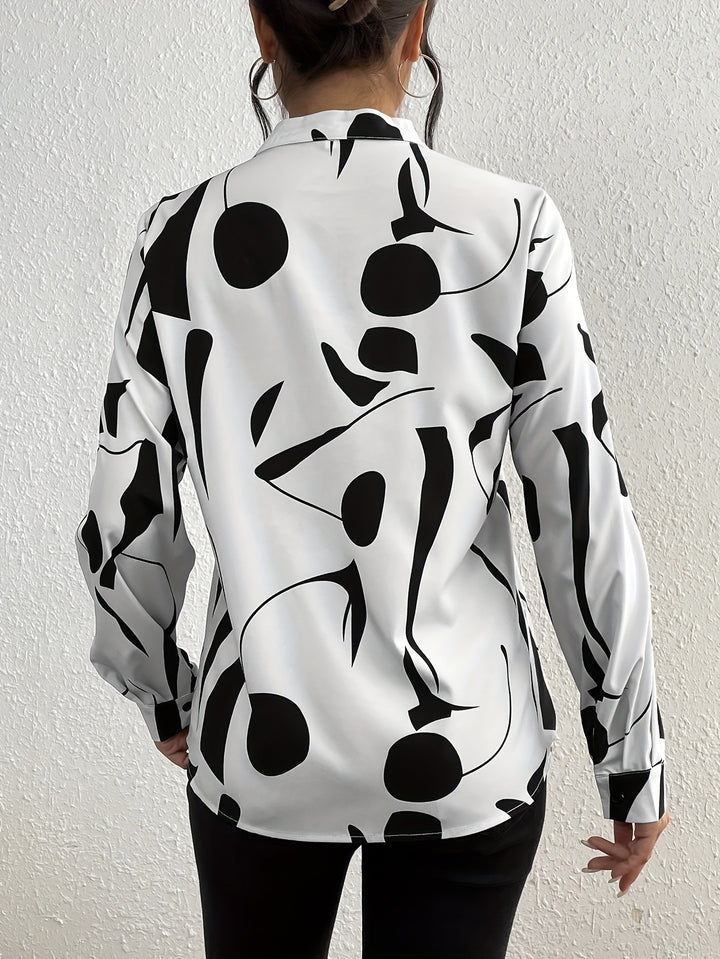 Print Light Blouse