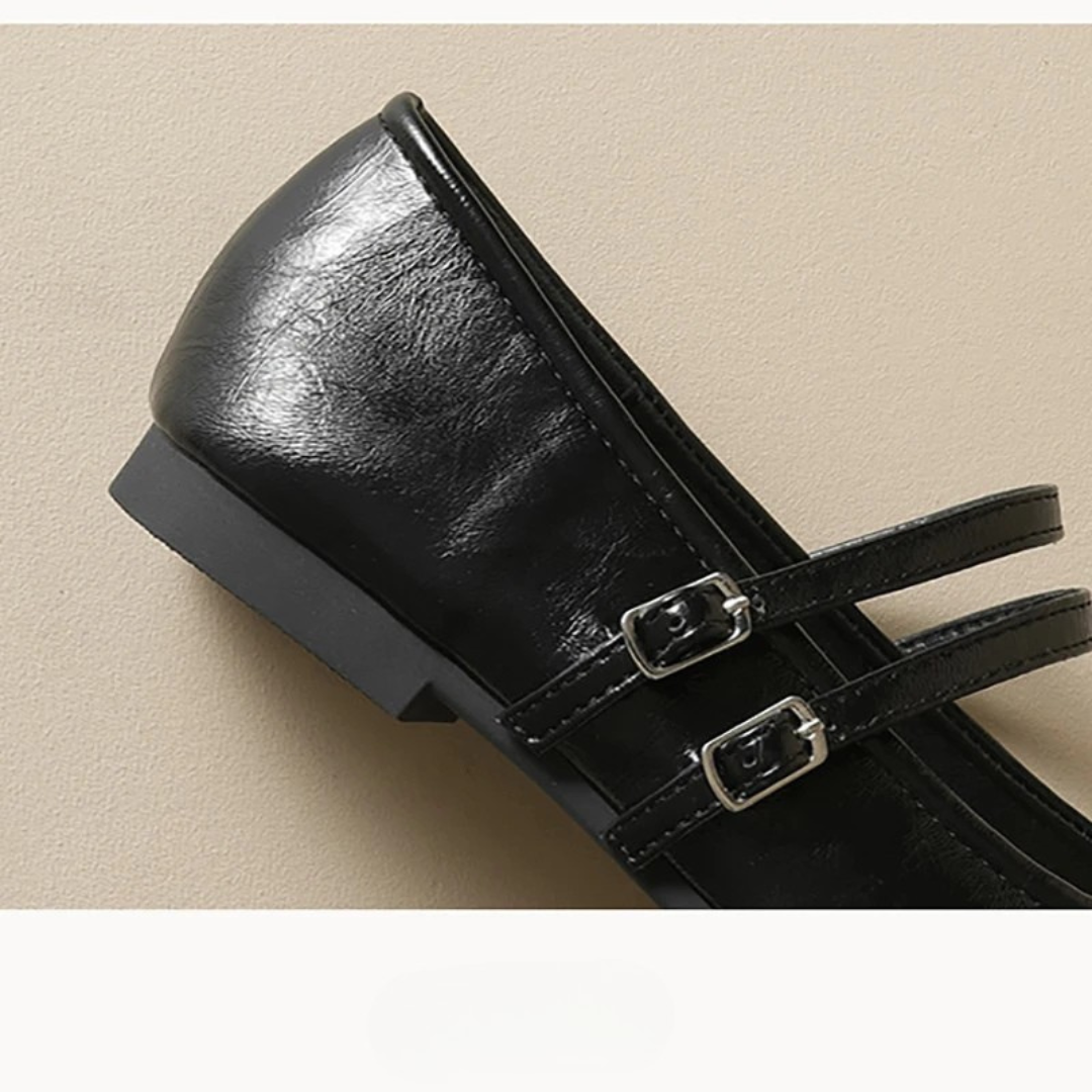 Round toe design Mary Janes Shoes