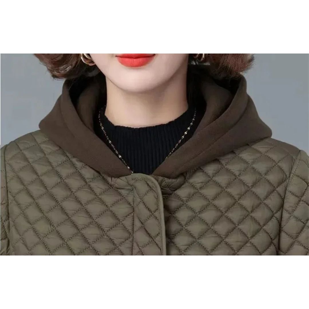Hooded Quilted Parka