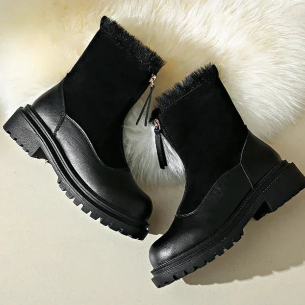 Zipped Ankle Boots