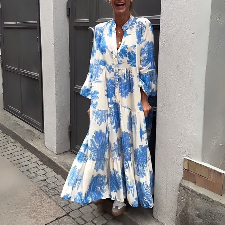 Vintage Printed Dress