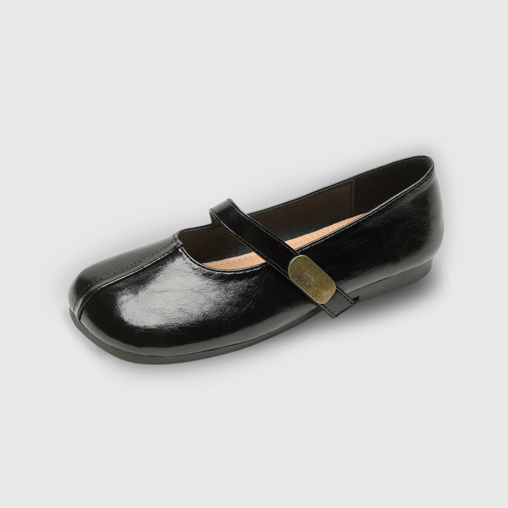 Round Toe Design Mary Jane Shoes