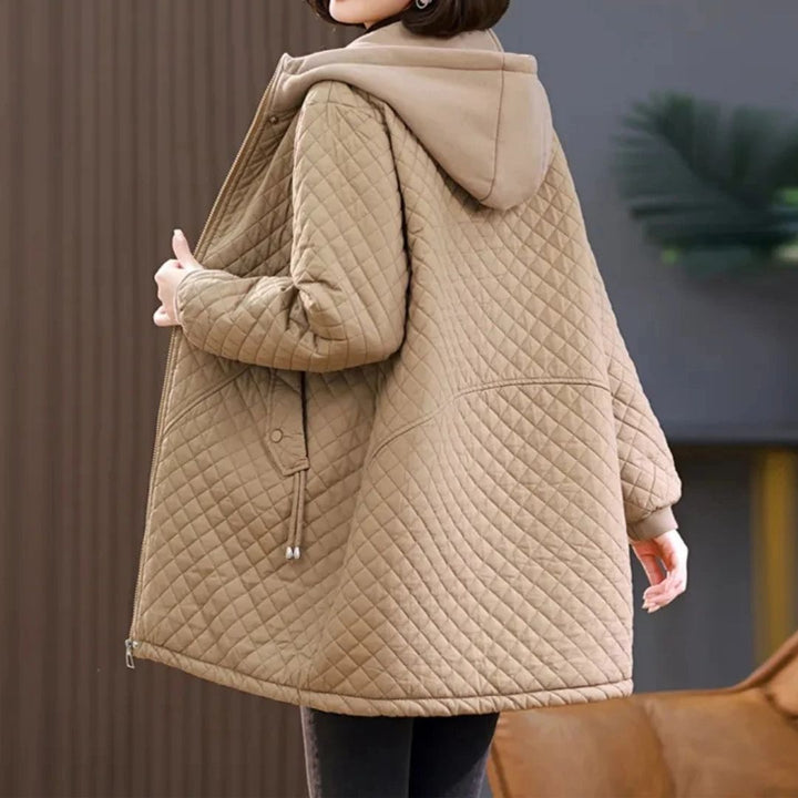 Plus Size Quilted Summer Jacket