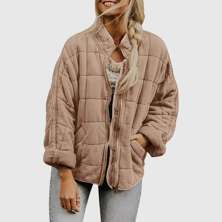 Zip Quilted Jacket