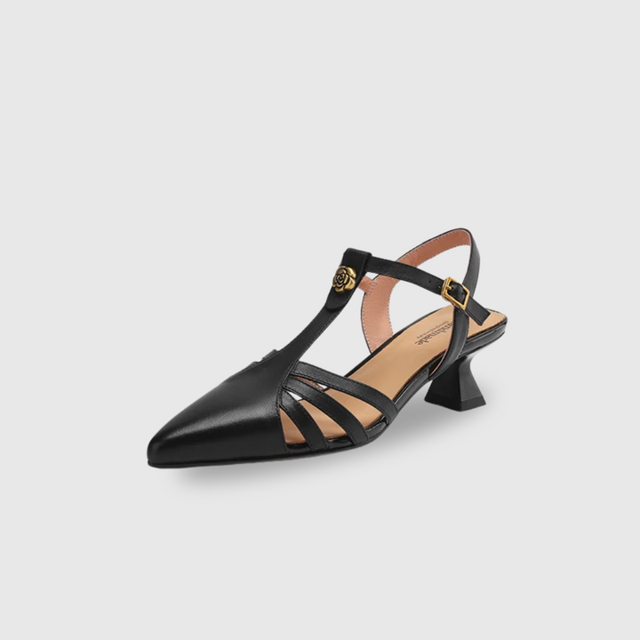 Covered Pointed Toe Shoes