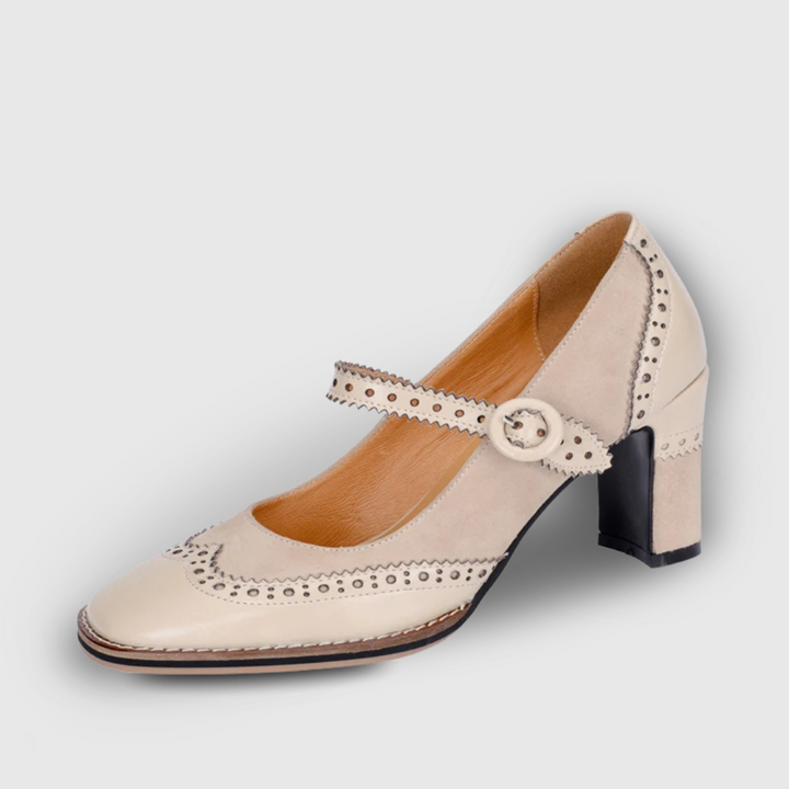 High Heel Brogue Shoes