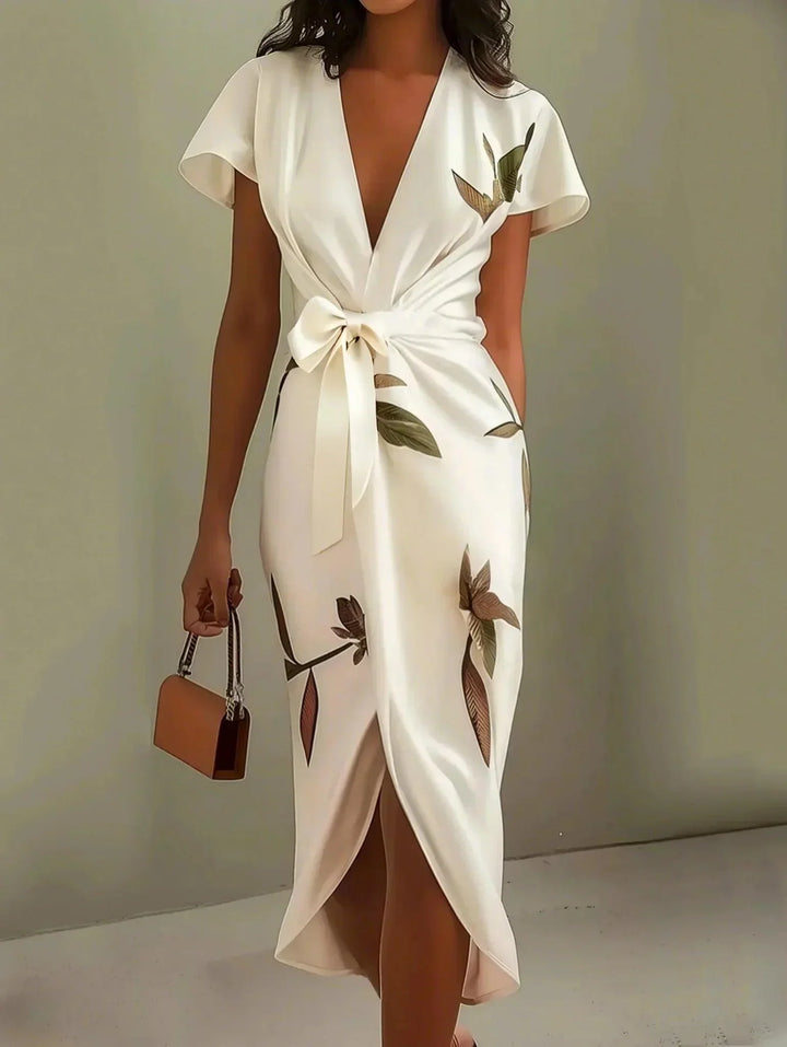 Elegant Light Wrap Dress