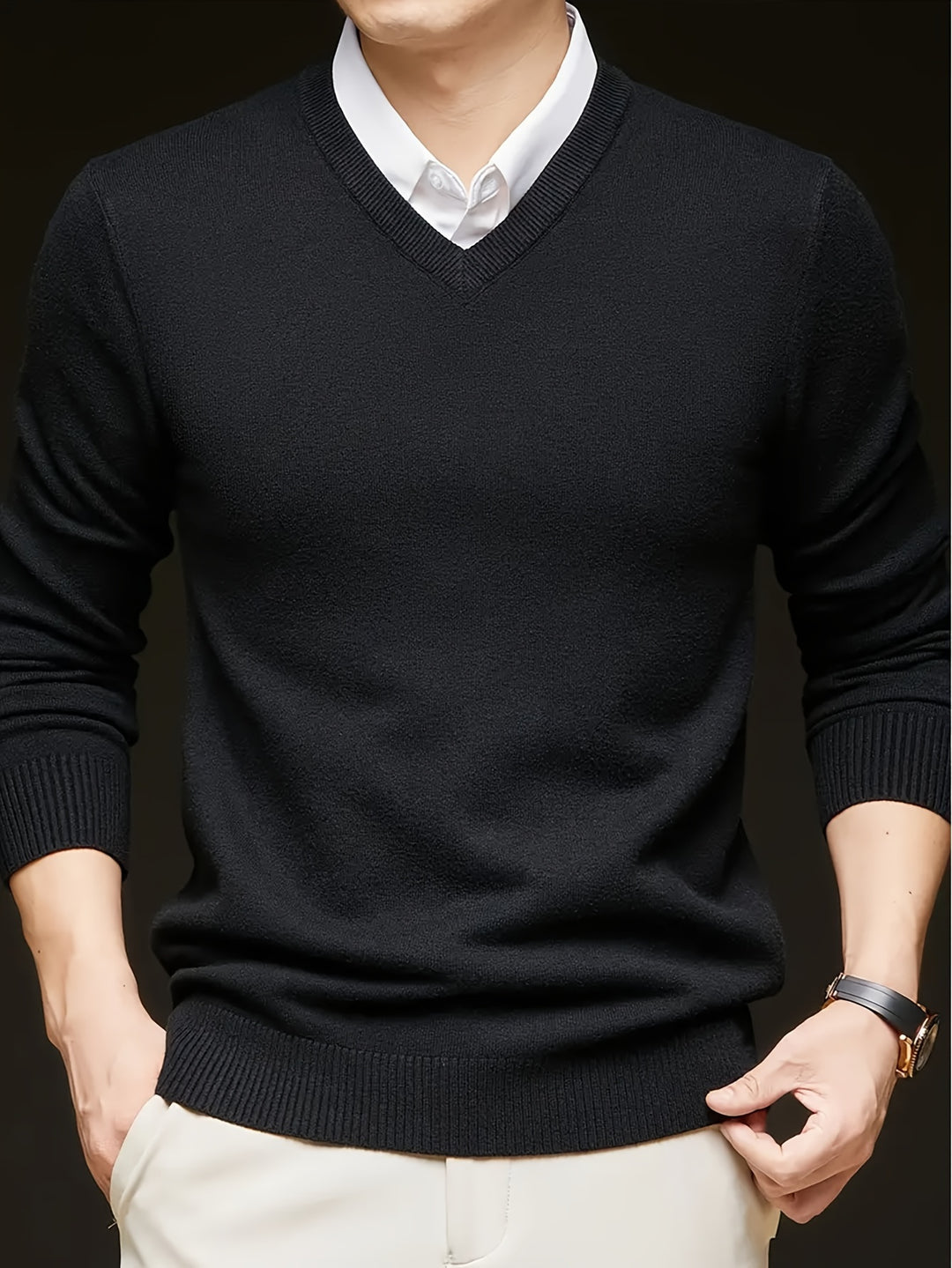 V-neck Pullover