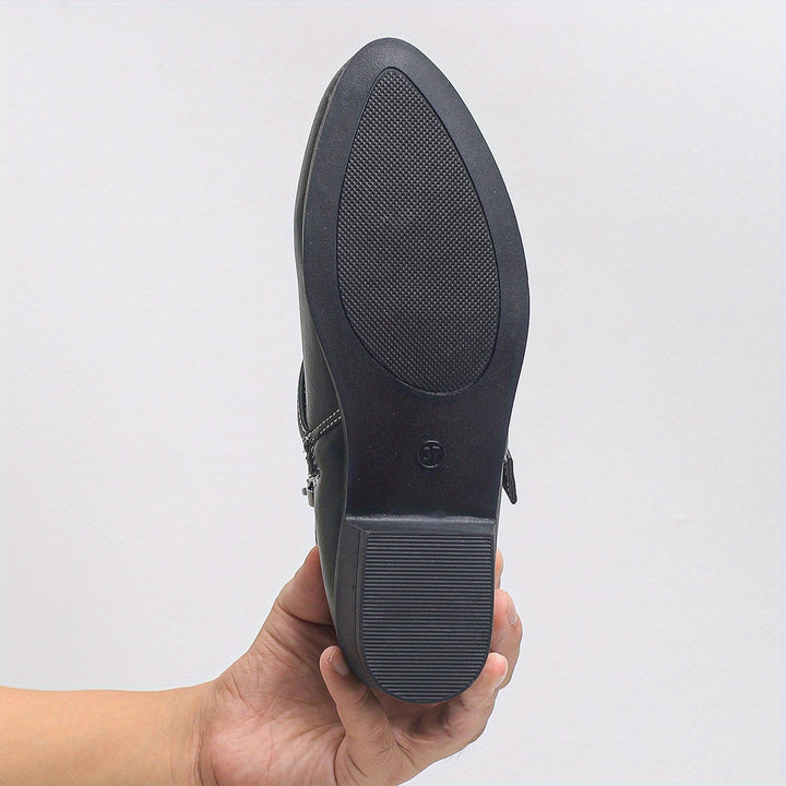 Women's Chunky Heel Ankle Boots