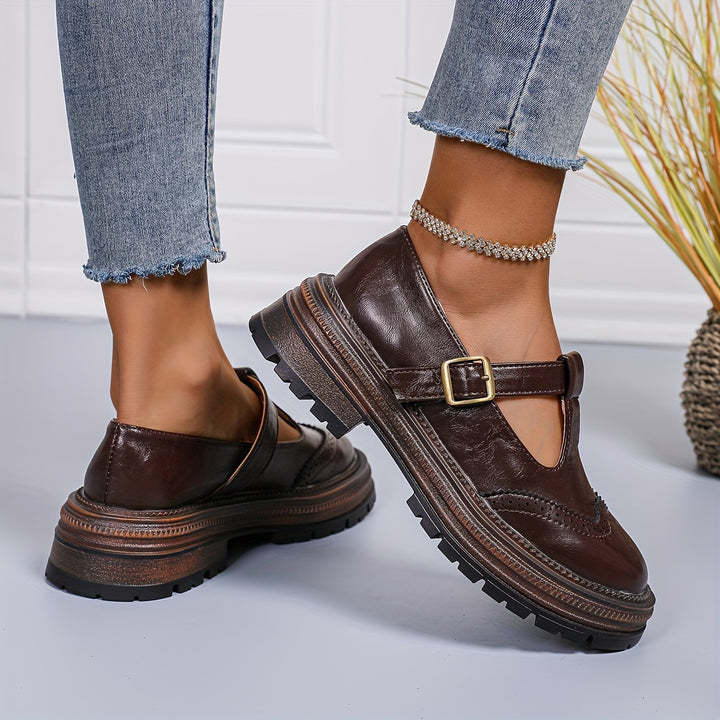 Women's Mary Jane Round Toe Shoes