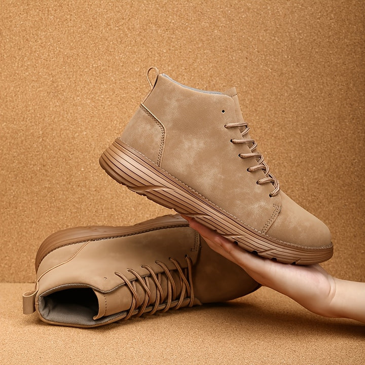 Casual Minimalist Short Boots