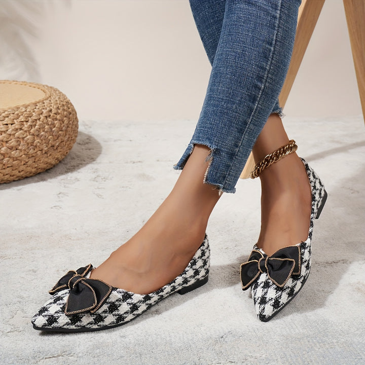 Bowknot Flat Shoes