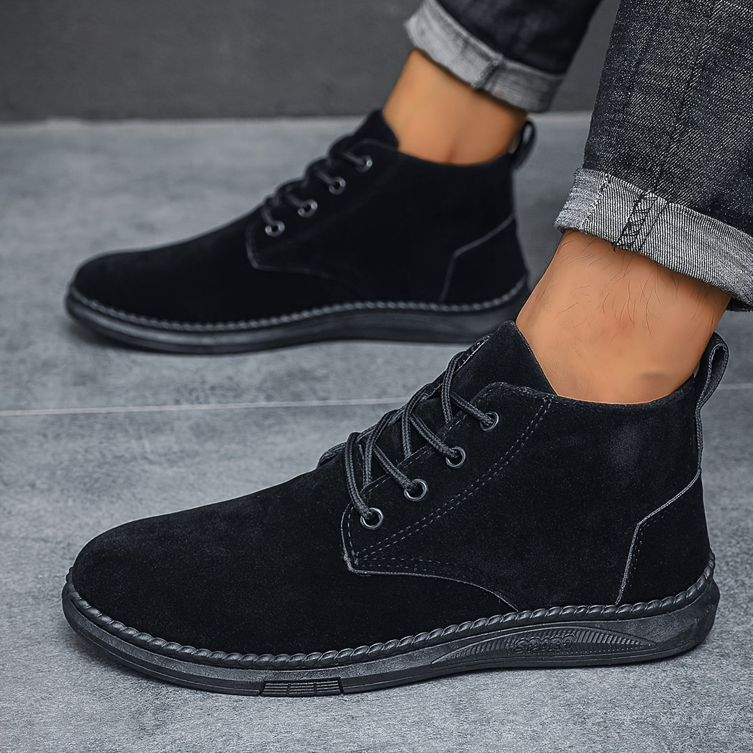 Low Top Lace-Up Boots