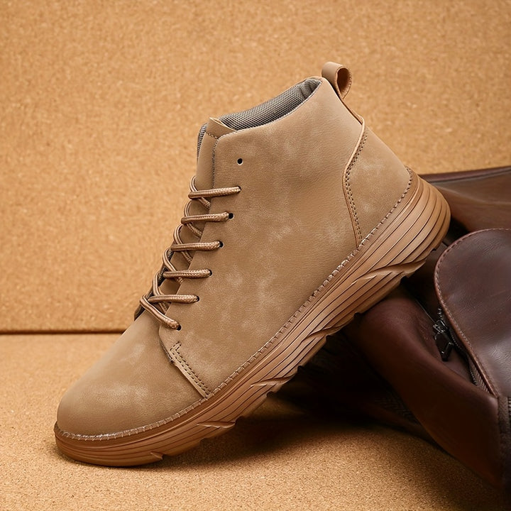 Casual Minimalist Short Boots