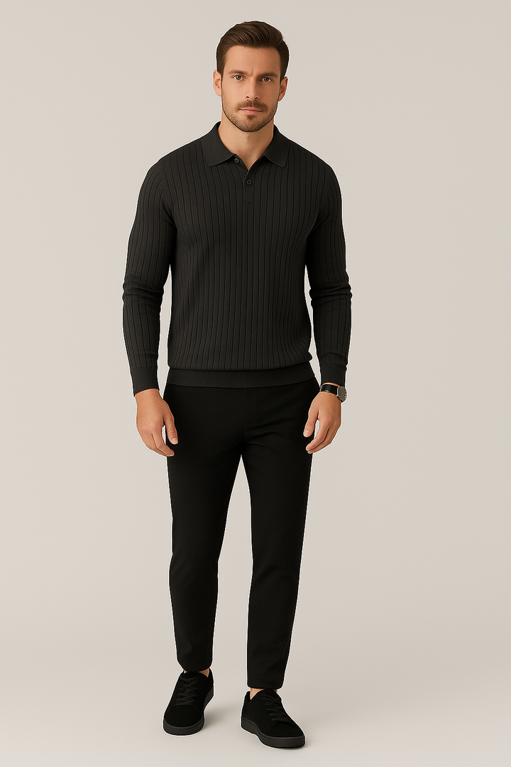Long Sleeve Polo