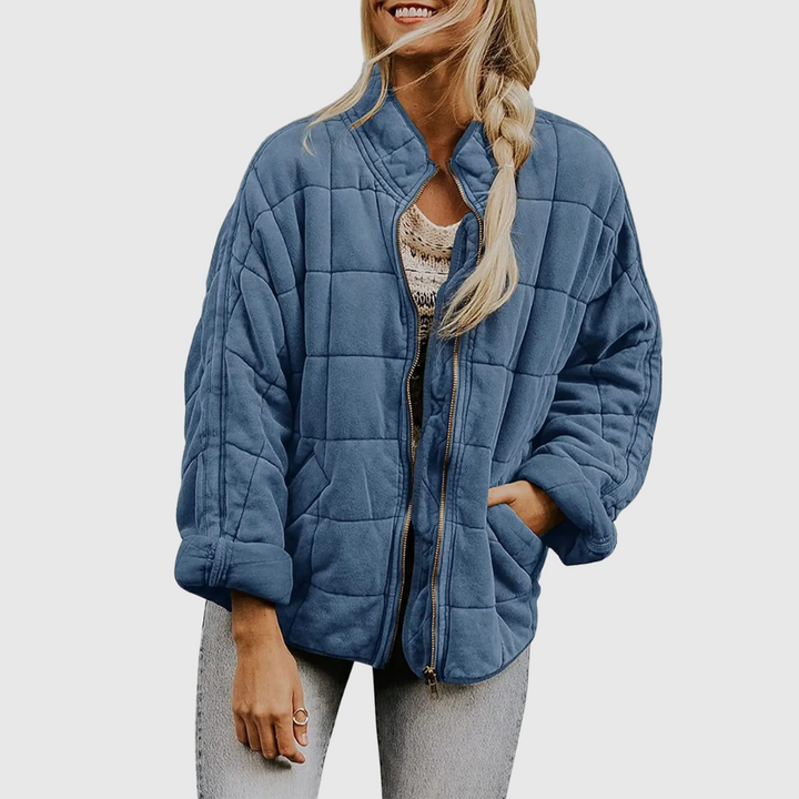 Zip Quilted Jacket