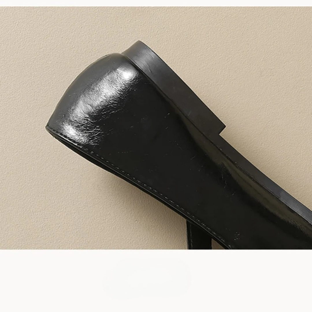 Round Toe Design Mary Jane Shoes