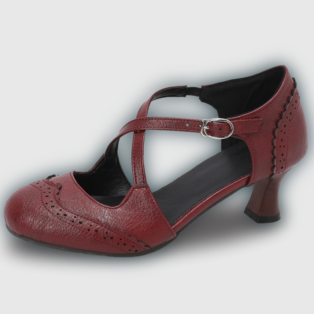 Vintage Low Heels Pumps