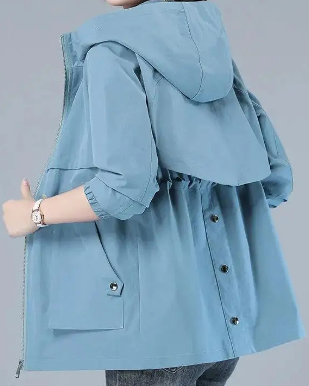 Loose Zipper Lightweight Jacket