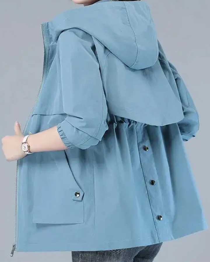 Loose Zipper Lightweight Jacket