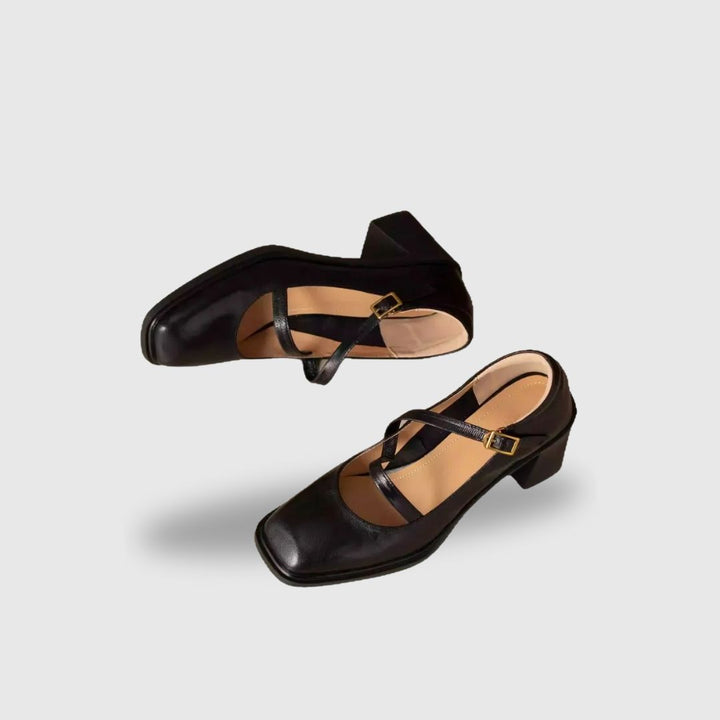 Double Buckle Summer Mary Janes