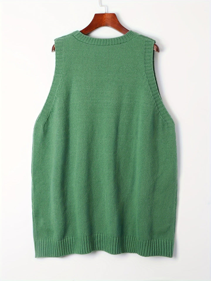 Knit V-Neck Vest