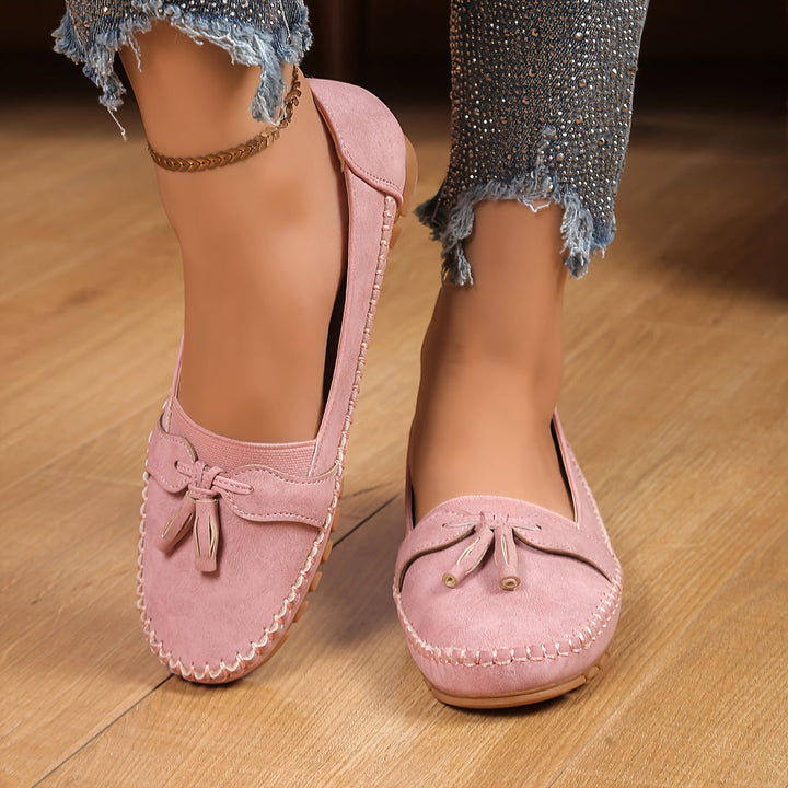 Women's Vintage-Inspired Tassel Loafers