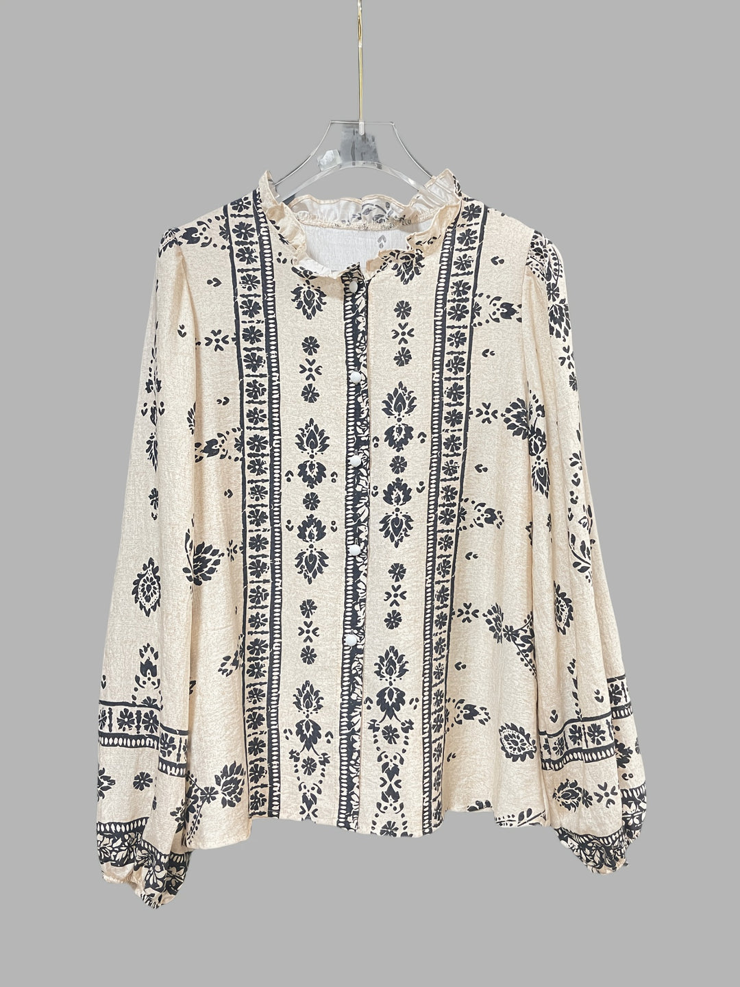 Long Sleeve Boho Top