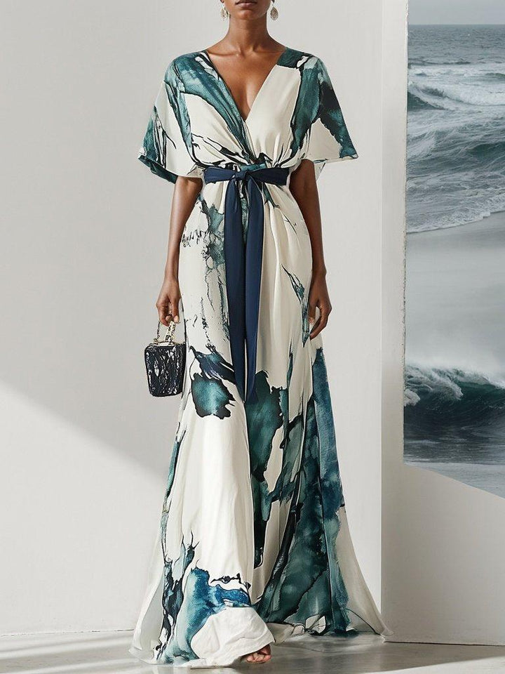 Loose Printed Dress
