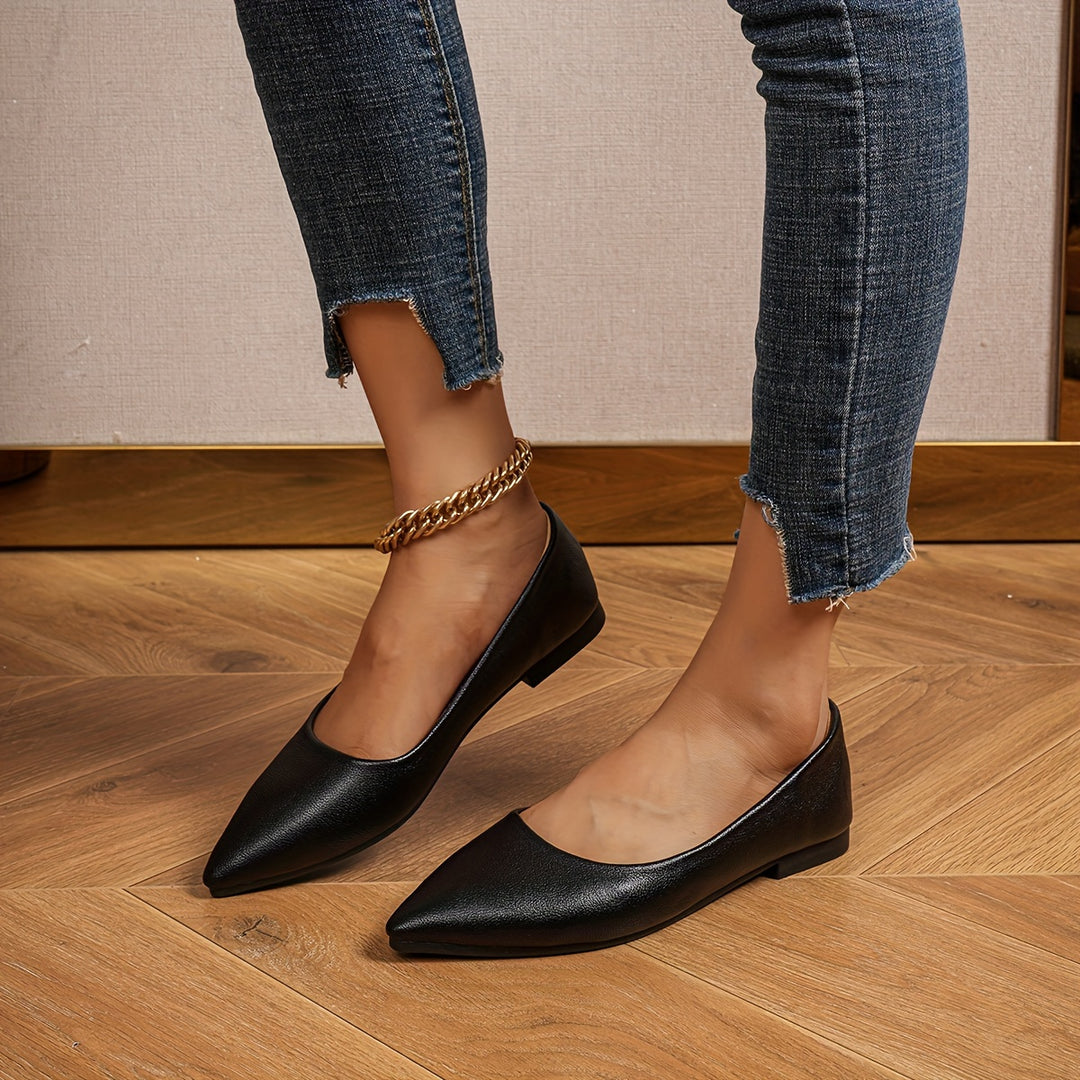 Lightweight Slip-On Mary Jane Flats