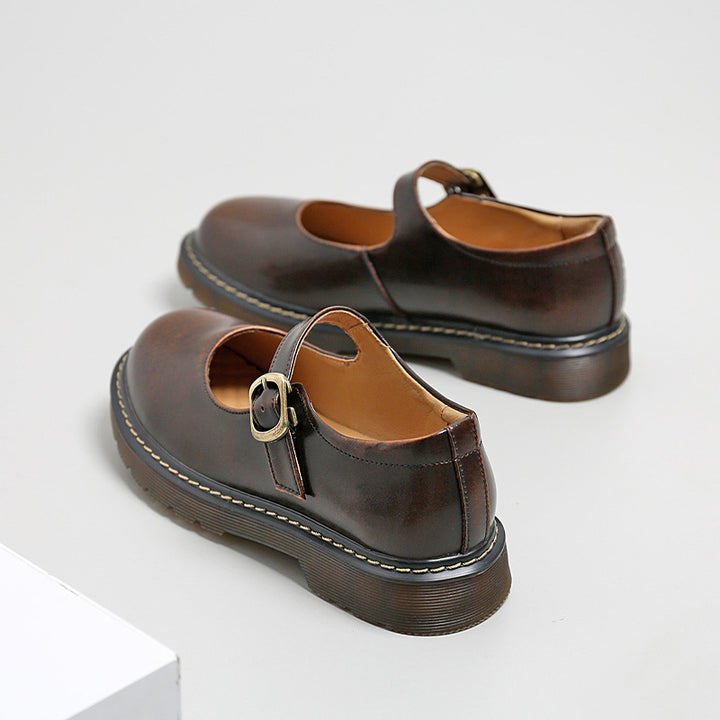 College Style Mary Jane Shoes