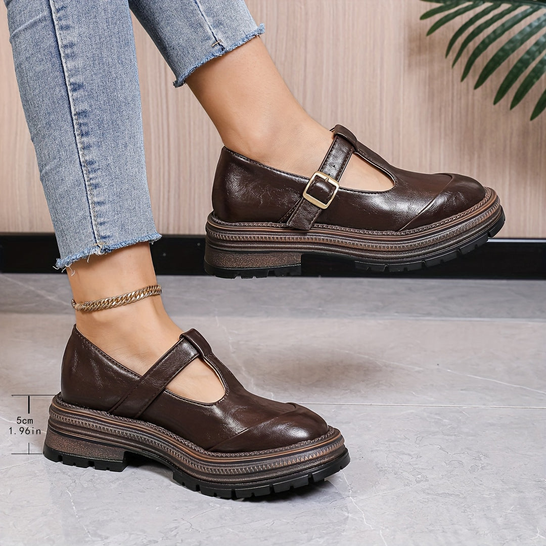 Women's Mary Jane Round Toe Shoes