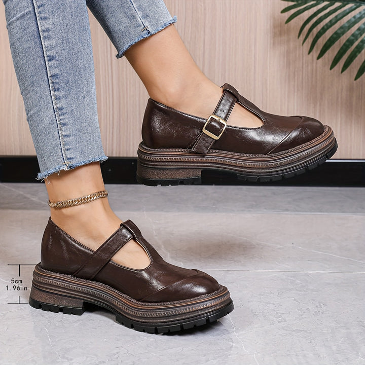 Women's Mary Jane Round Toe Shoes