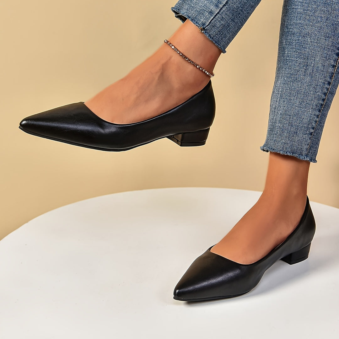 Classic Pointed Toe Flats