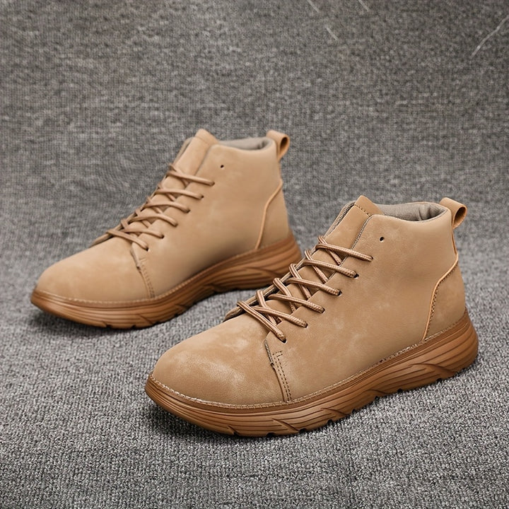 Casual Minimalist Short Boots