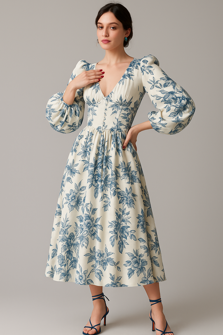 Vintage Chiffon Dress