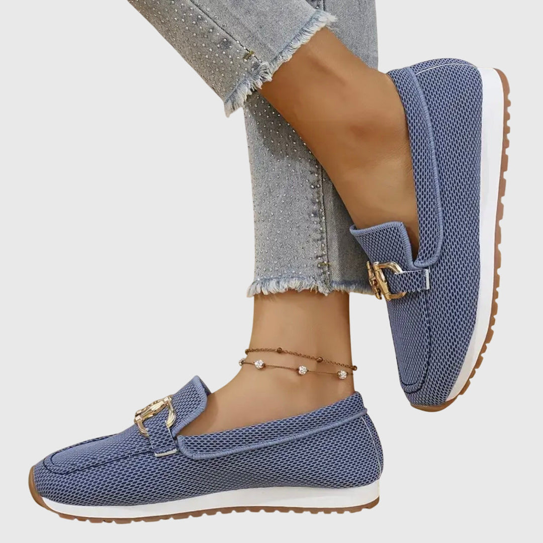 Soft Buckle Loafers