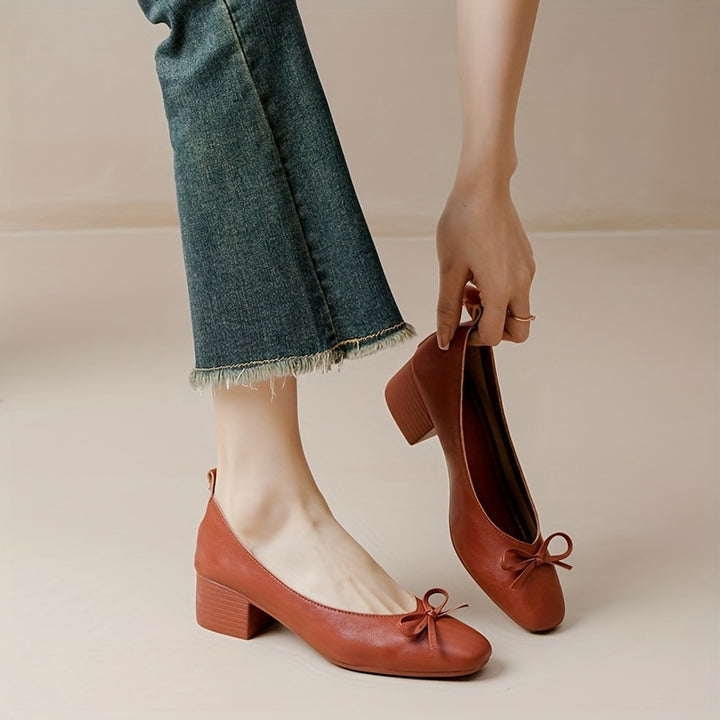 Bowknot High Heel Pumps