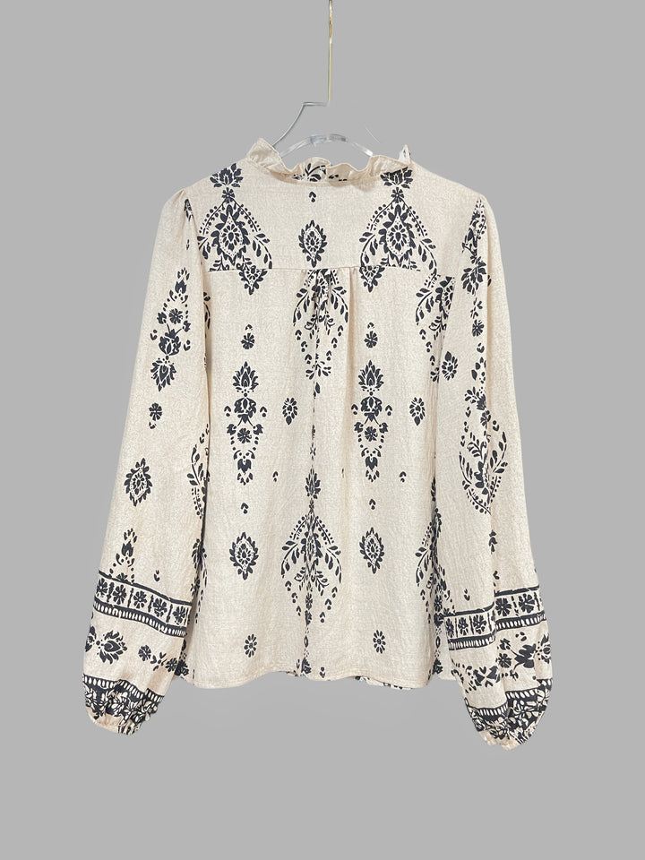 Long Sleeve Boho Top