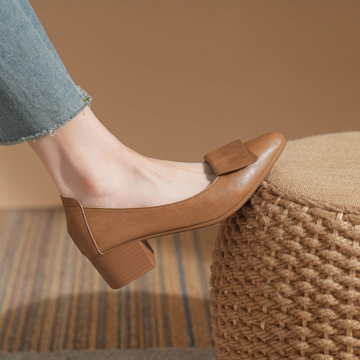 Retro High-Heel Shoes