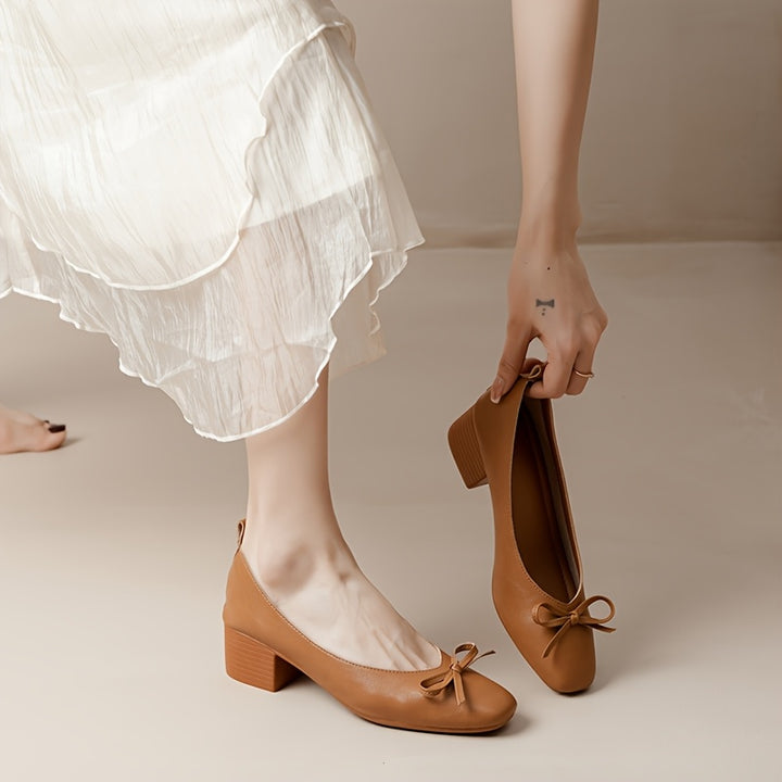 Bowknot High Heel Pumps