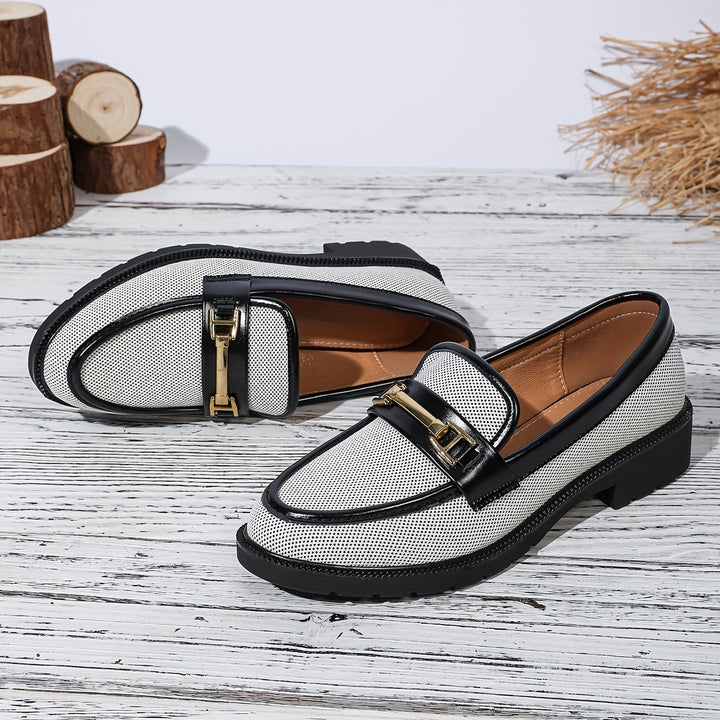 British Retro Slip-On Loafers
