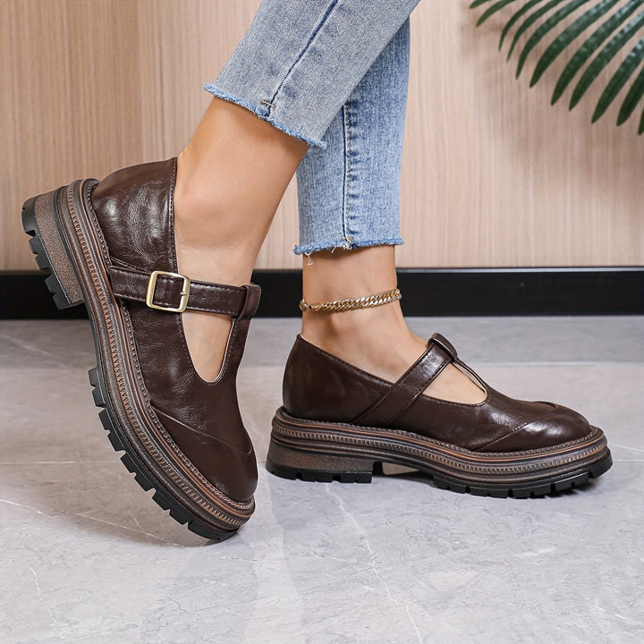 Women's Mary Jane Round Toe Shoes