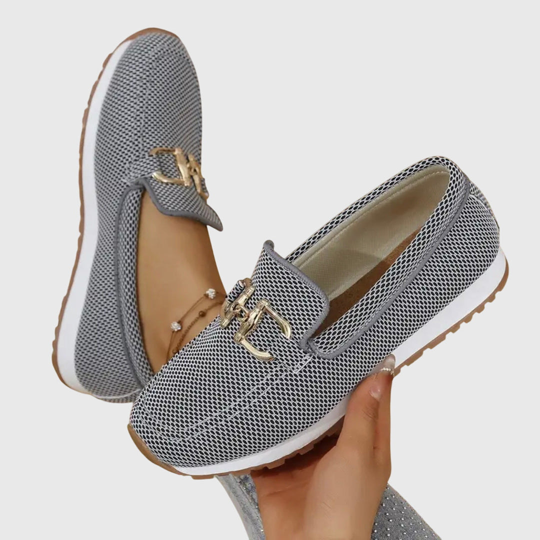 Soft Buckle Loafers