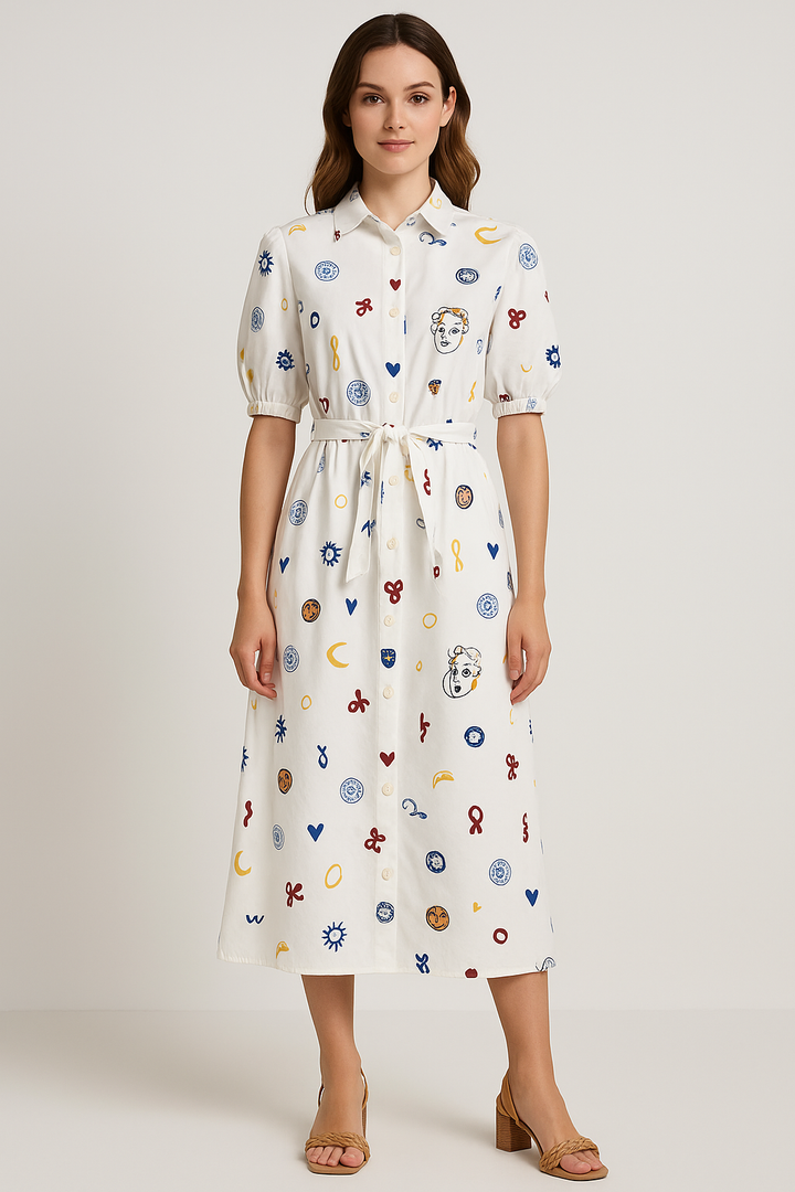 Graffiti Chic Dress