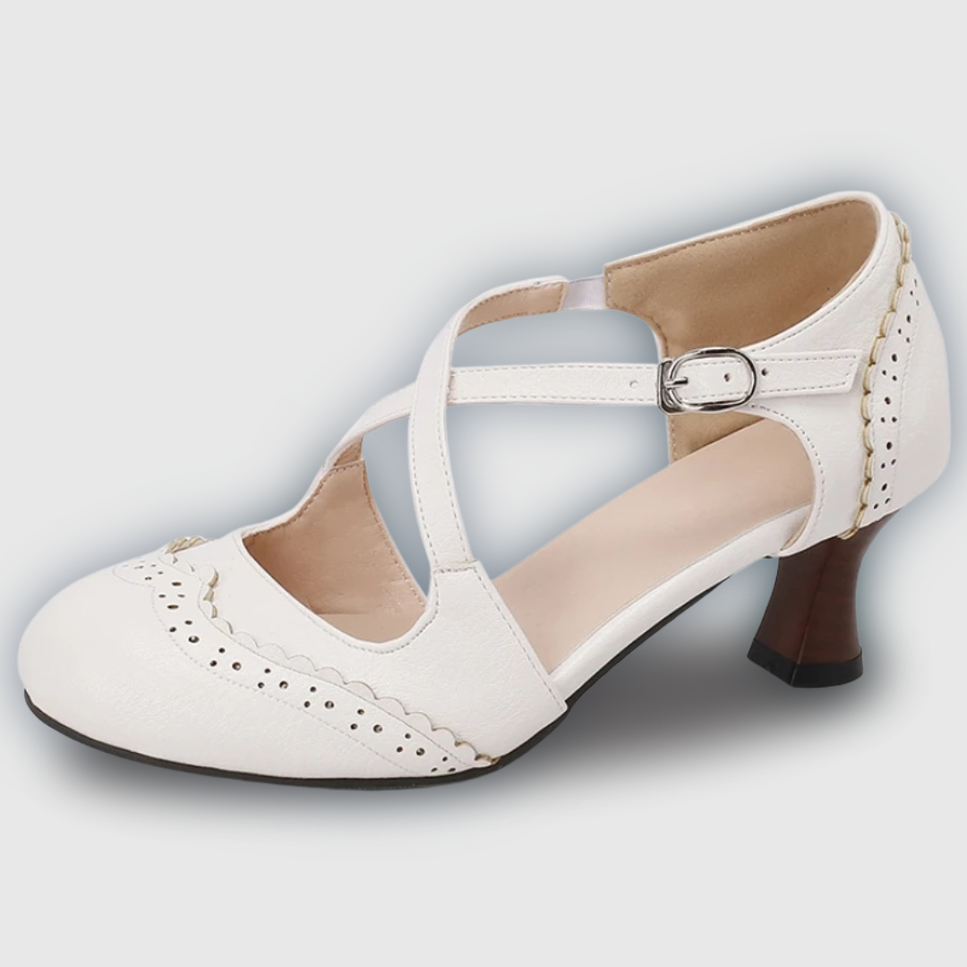 Vintage Low Heels Pumps