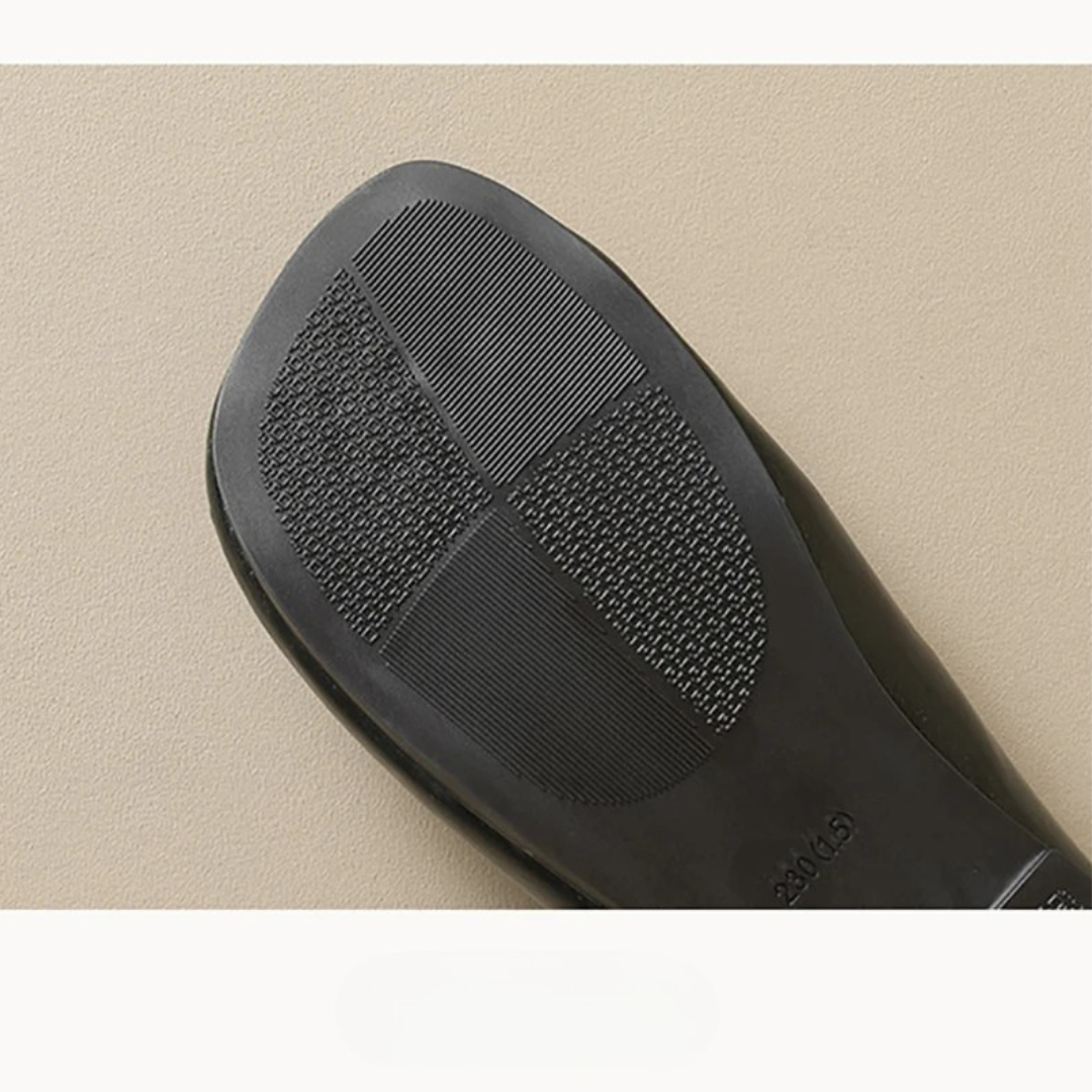 Round Toe Design Mary Jane Shoes