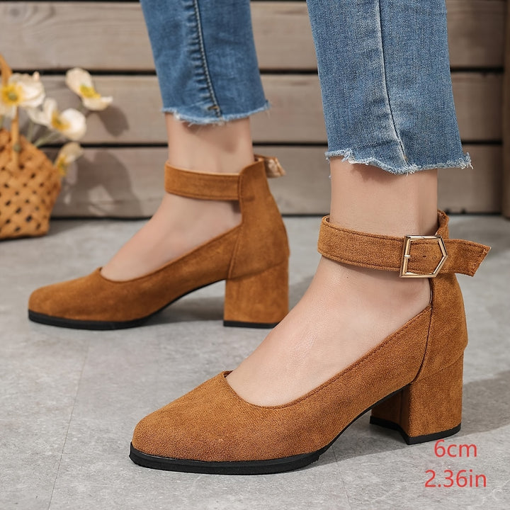 Women's Chunky Block Heels Shoes